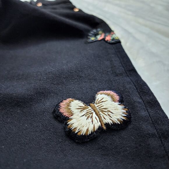 Valentino x Izumi Miyazaki 'Gravitation' Butterfly Print Jeans Black MSRP $2590 - Picture 3 of 16